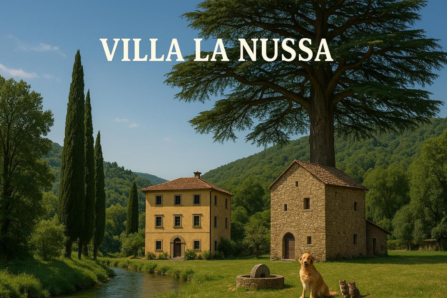 Villa La Nussa Capolona Exteriér fotografie